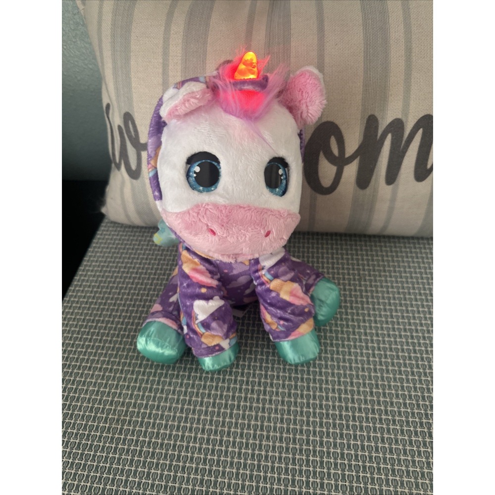 FurReal Sweet Jammiecorn Rainbow Unicorn Interactive Pet – Lights & Sounds 9" M6